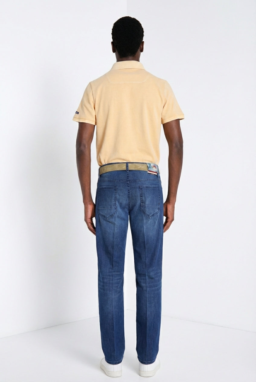 Leopardi Delamere Herren Polohemd aus Piqué