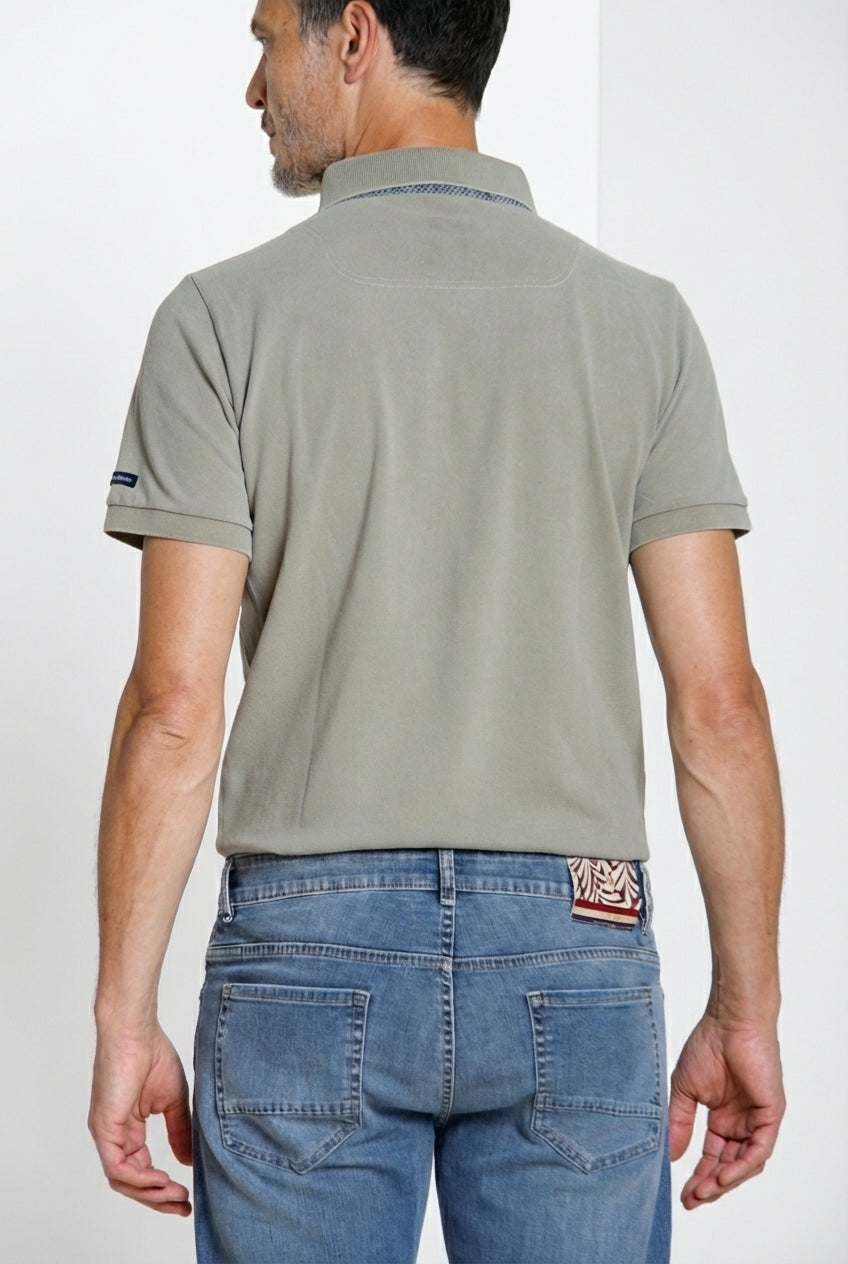 Leopardi Delamere Herren Polohemd aus Piquet