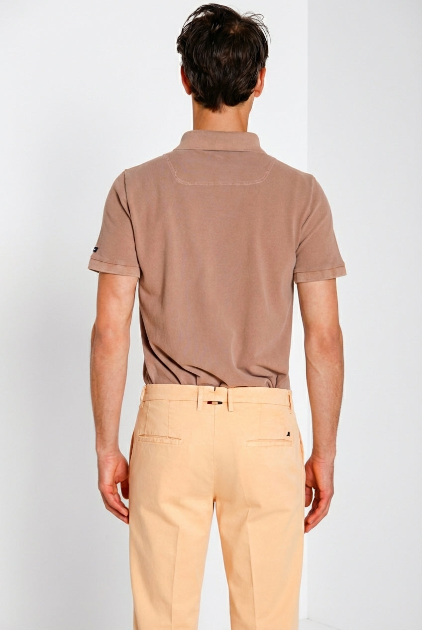 Leopardi delamere polo uomo in piquet