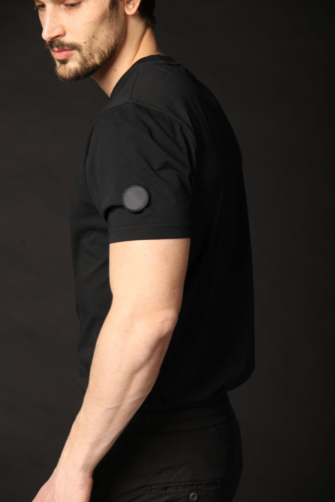 Bild 3 von Herren-T-Shirt, Modell Tom MM in Schwarz mit regular Passform von Mason's