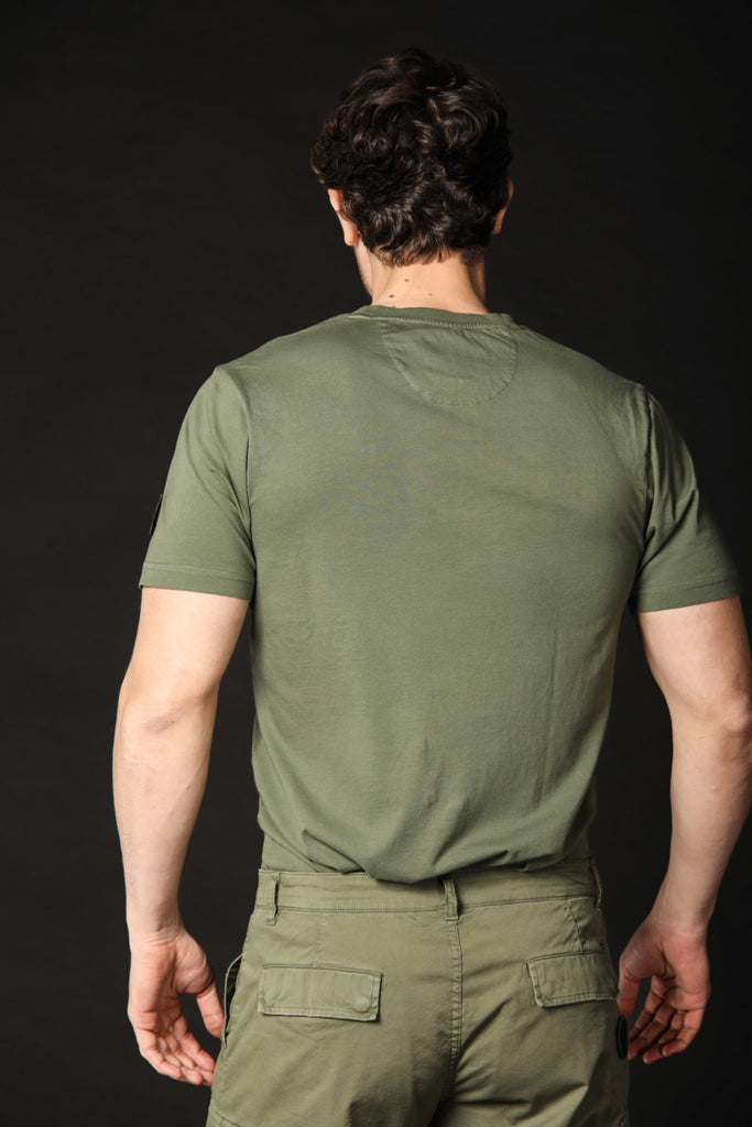 Bild 4 des Herren-T-Shirts, Modell Tom MM in Grün, Regular-Fit von Mason's