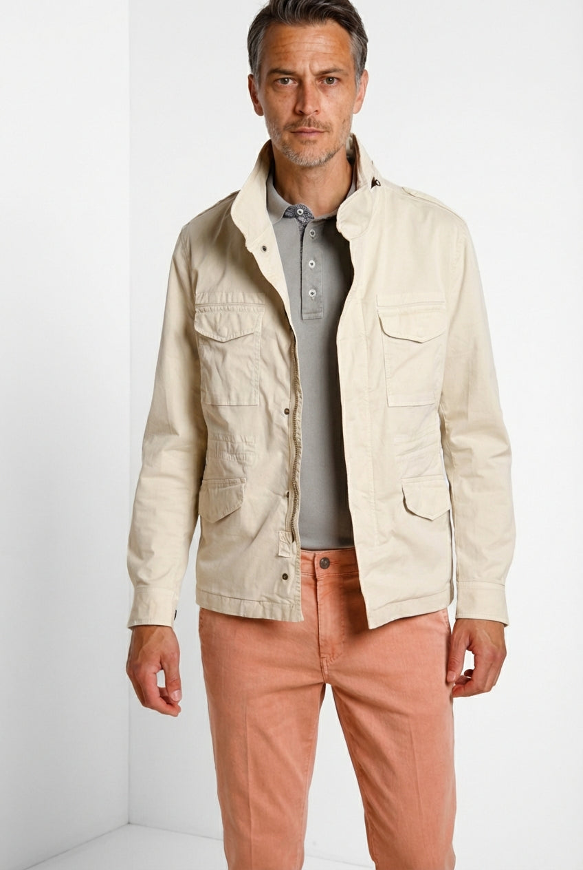 Jacket M74 Delamere Jacke Herren aus Twill Stretch