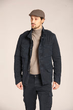 Foto 1 Field Jacket M74 uomo in cotone stretch
