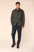Foto 1 Field Jacket M74 uomo in raso camouflage