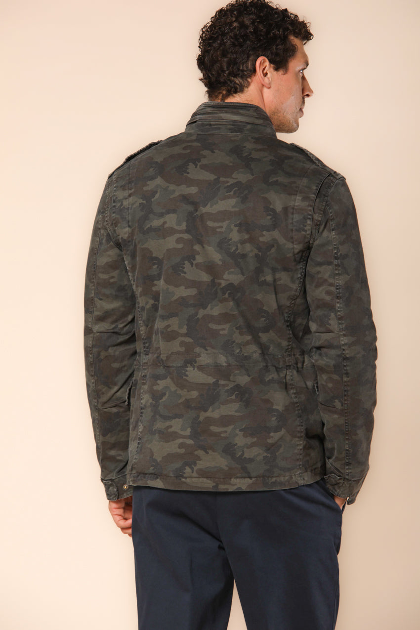 Foto 5 Field Jacket M74 uomo in raso camouflage