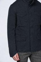 Field Jacket M74 uomo in broken stretch