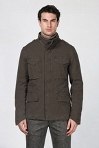 Field Jacket M74 uomo in broken stretch
