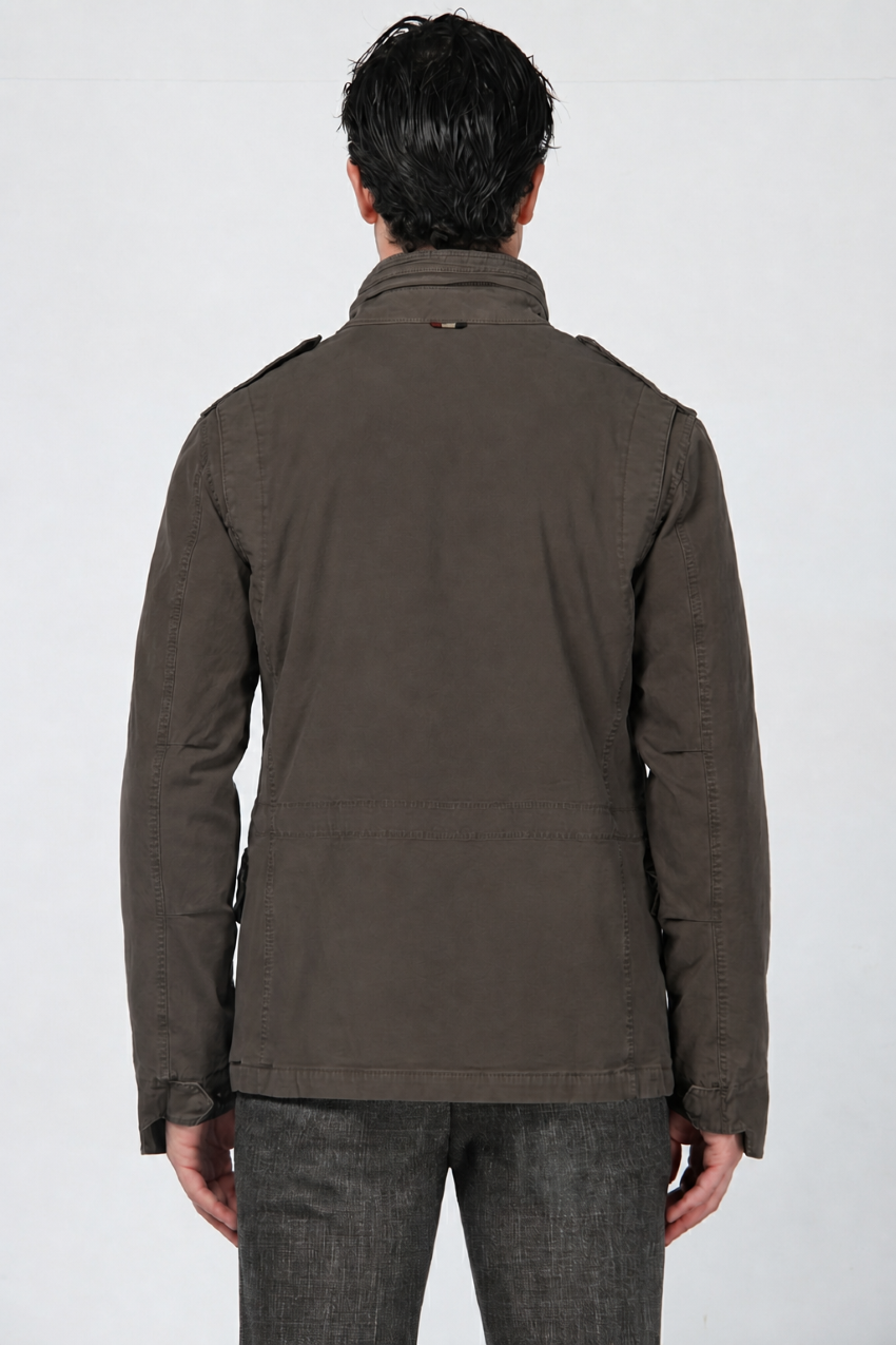 Field Jacket M74 uomo in broken stretch