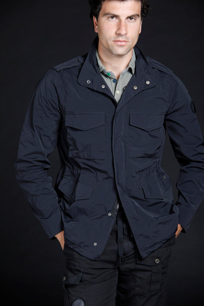 Fieldjacke Mason’s für Herren aus elastischem Nylon Logo-Edition
