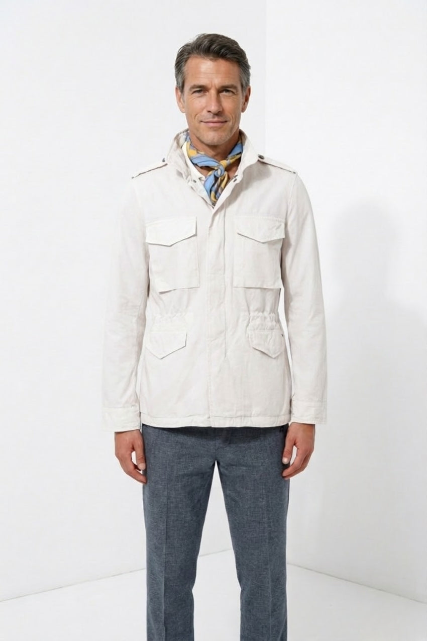 Field Jacket M74 Jacke Herren aus Oxford Canvas ①