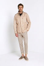 Field Jacket M74 uomo in canvas oxford ①