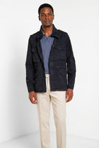 Field Jacket M74 uomo in canvas oxford ①