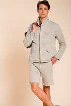 Jacket M74 delamere uomo in twill stretch