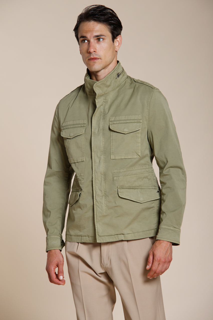 Jacket M74 uomo in delamere twill stretch