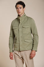Jacket M74 uomo in delamere twill stretch