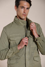 Jacket M74 uomo in delamere twill stretch