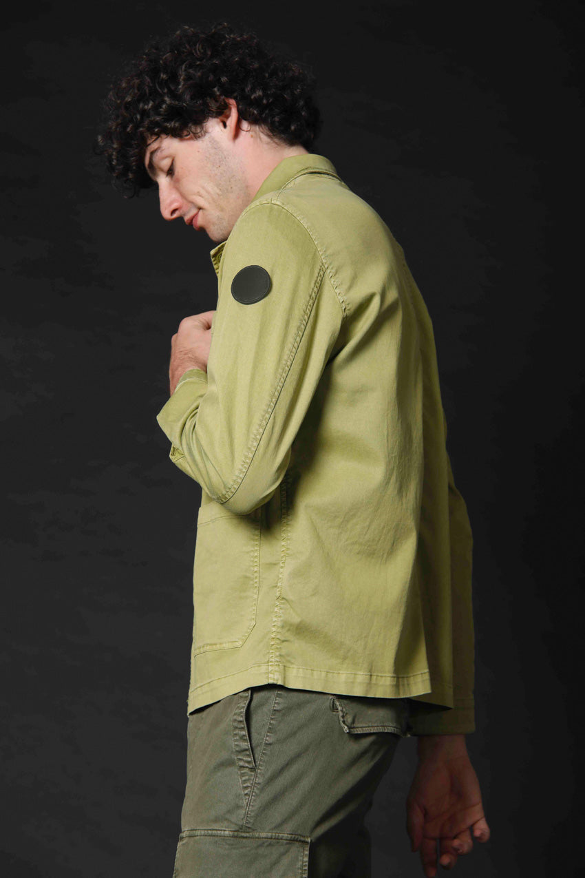 M74 Work Jacket field jacket uomo logo edition in cotone e tencel ①