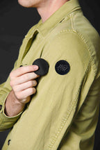 M74 Work Jacket field jacket uomo logo edition in cotone e tencel ①