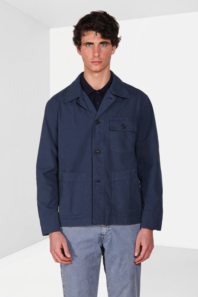 Work Jacke Overshirt Herren aus Oxford-Canvas ①