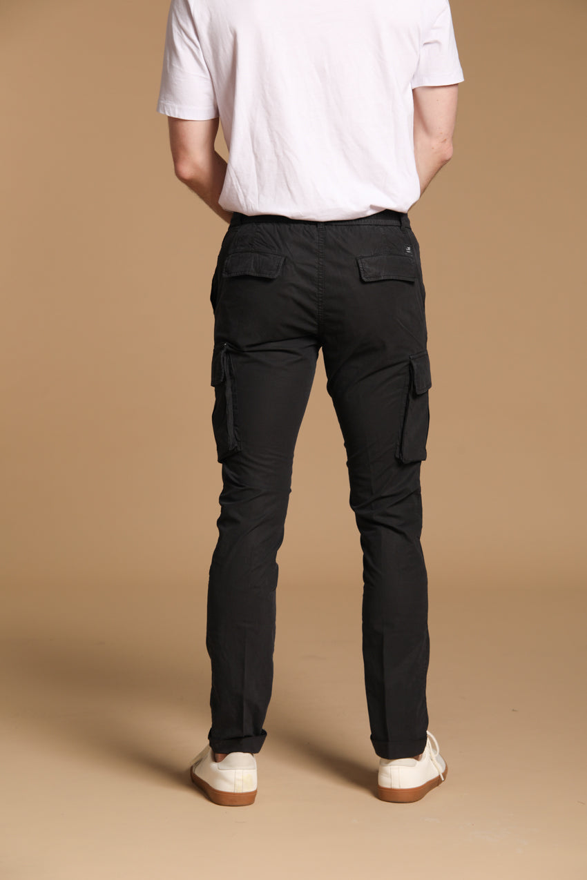 Chile Jogger pantalone cargo uomo in tela paracadute extra slim fit