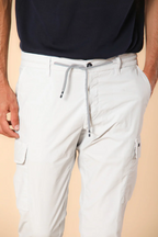 Chile Jogger pantalone cargo uomo in tela paracadute extra slim fit