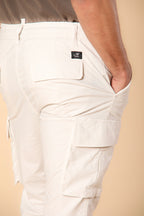 Chile Jogger pantalone cargo uomo in tela paracadute extra slim fit