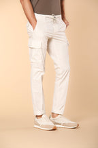 Chile Jogger pantalone cargo uomo in tela paracadute extra slim fit