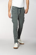 Chile Jogger Herren-Cargohose aus 1500-Rippen-Samt extra slim fit