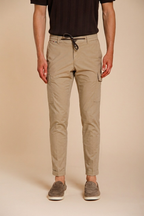 Chile Jogger pantalone cargo uomo in tela paracadute lyocell e cotone extra slim fit