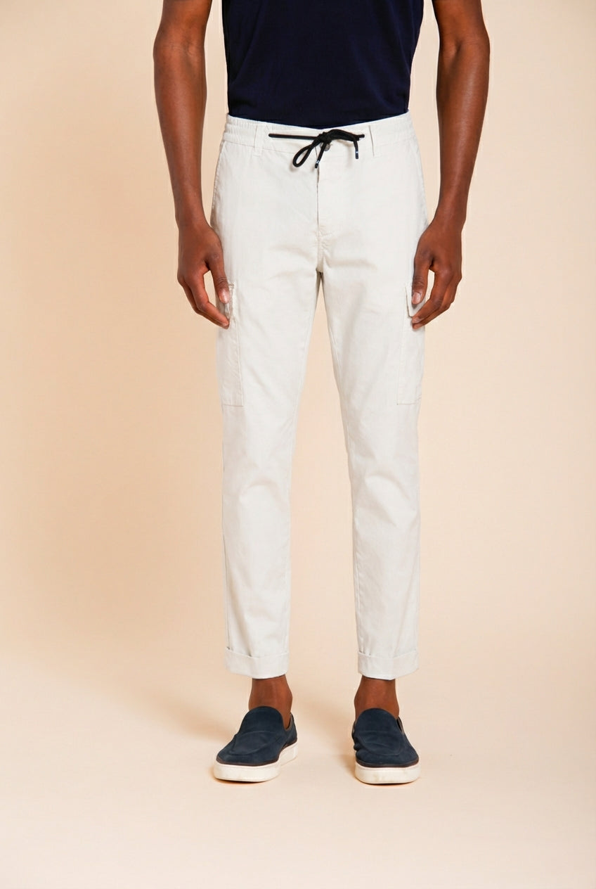 Chile Jogger Hose Cargo Herren aus Fallschirmstoff Lyocell und Baumwolle extra slim fit