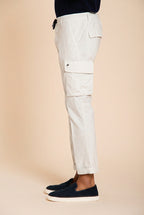 Chile Jogger Hose Cargo Herren aus Fallschirmstoff Lyocell und Baumwolle extra slim fit