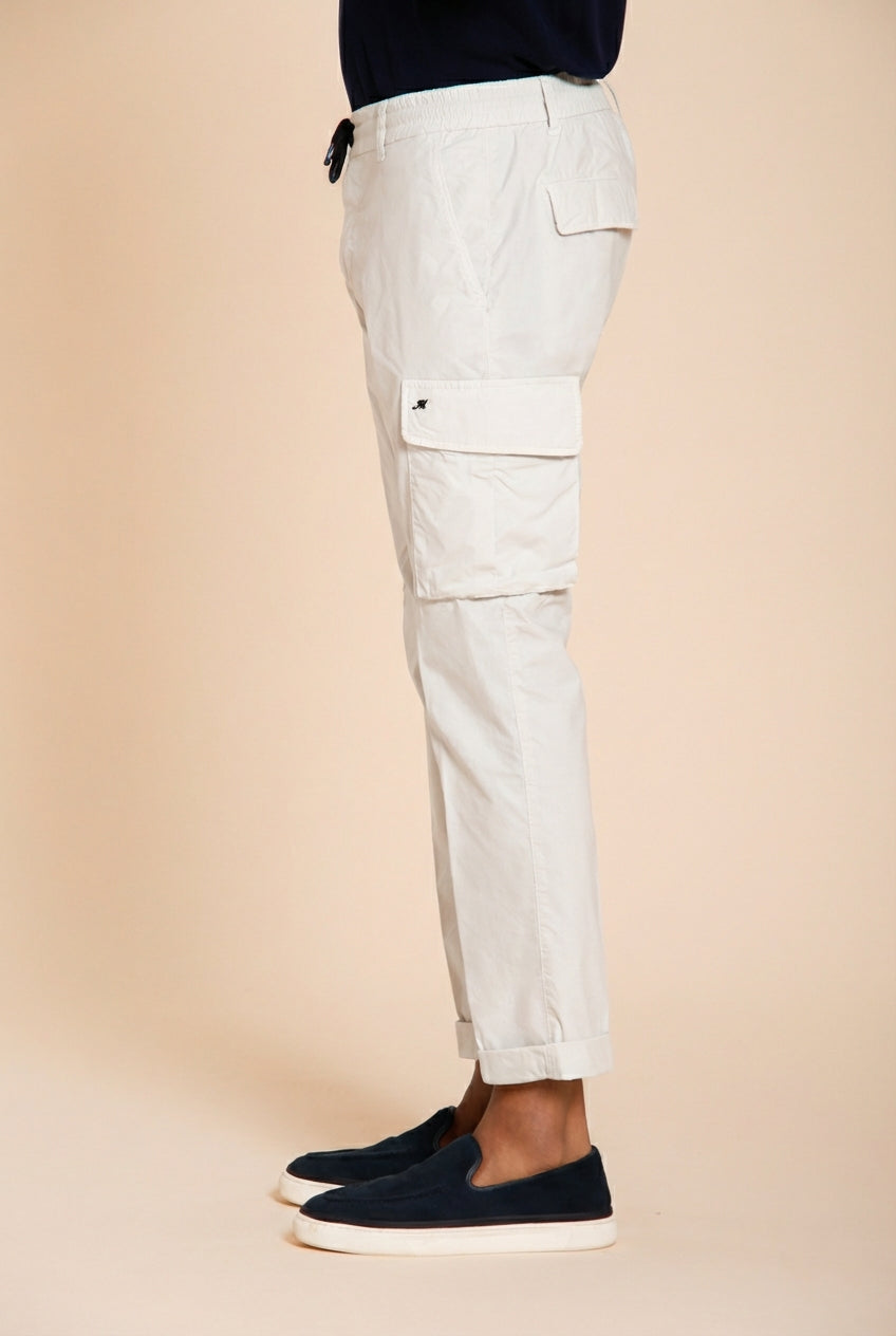 Chile Jogger Hose Cargo Herren aus Fallschirmstoff Lyocell und Baumwolle extra slim fit
