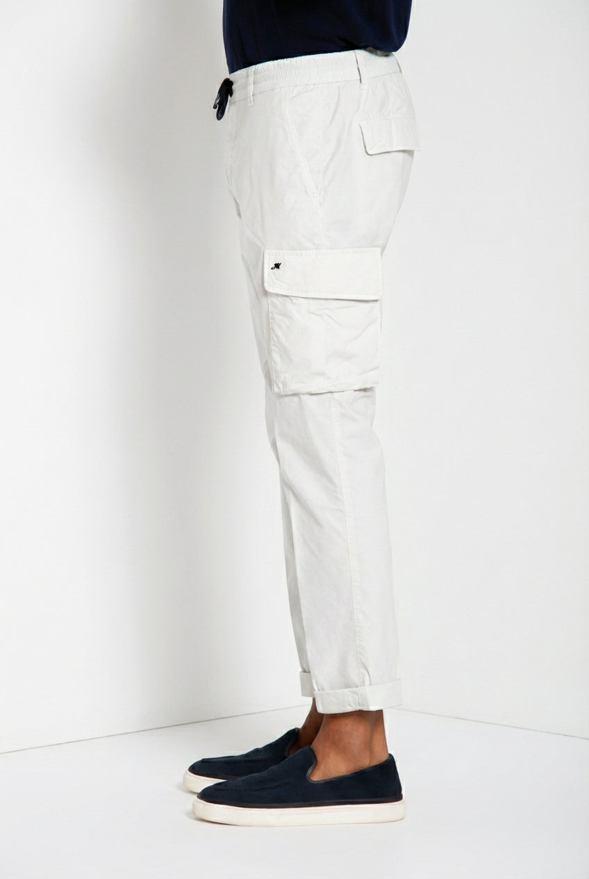Chile Jogger Hose Cargo Herren aus Fallschirmstoff Lyocell und Baumwolle extra slim fit