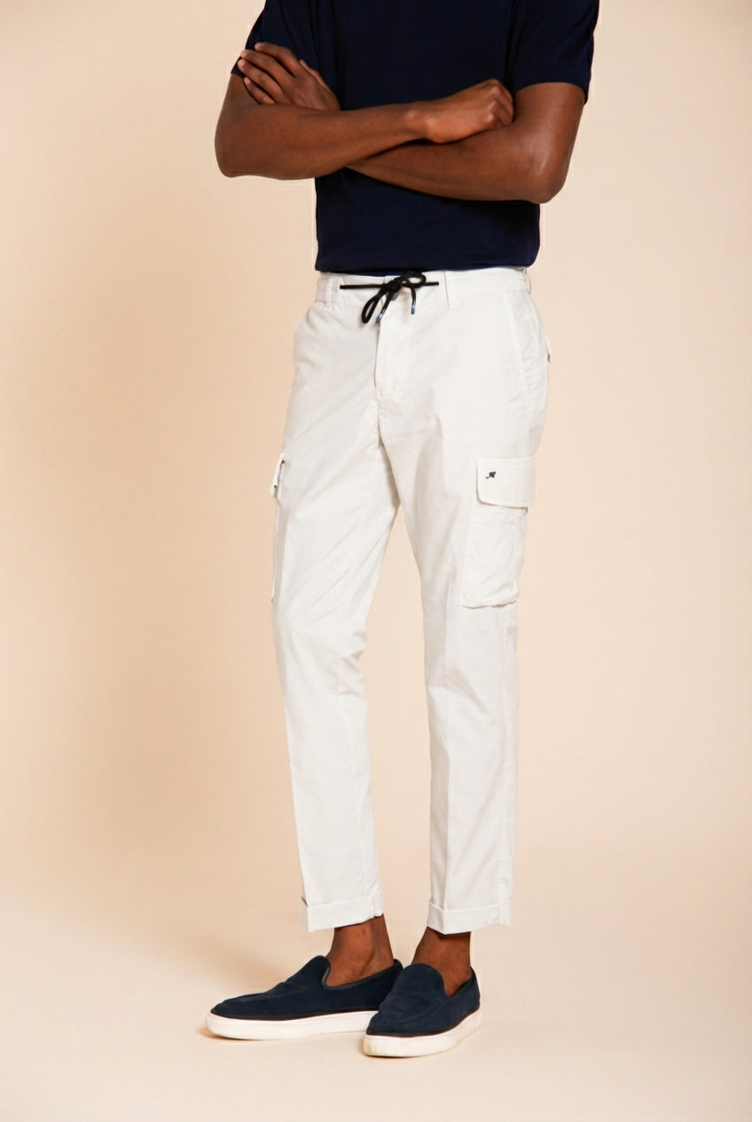 Chile Jogger Hose Cargo Herren aus Fallschirmstoff Lyocell und Baumwolle extra slim fit