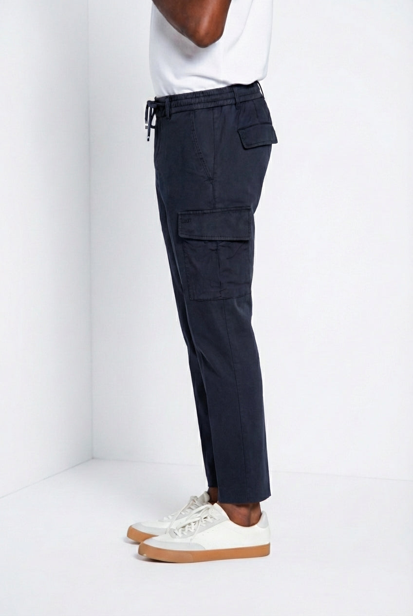 Chile Jogger Herren Cargohose aus Fallschirm-Canvas Lyocell und Baumwolle extra slim fit