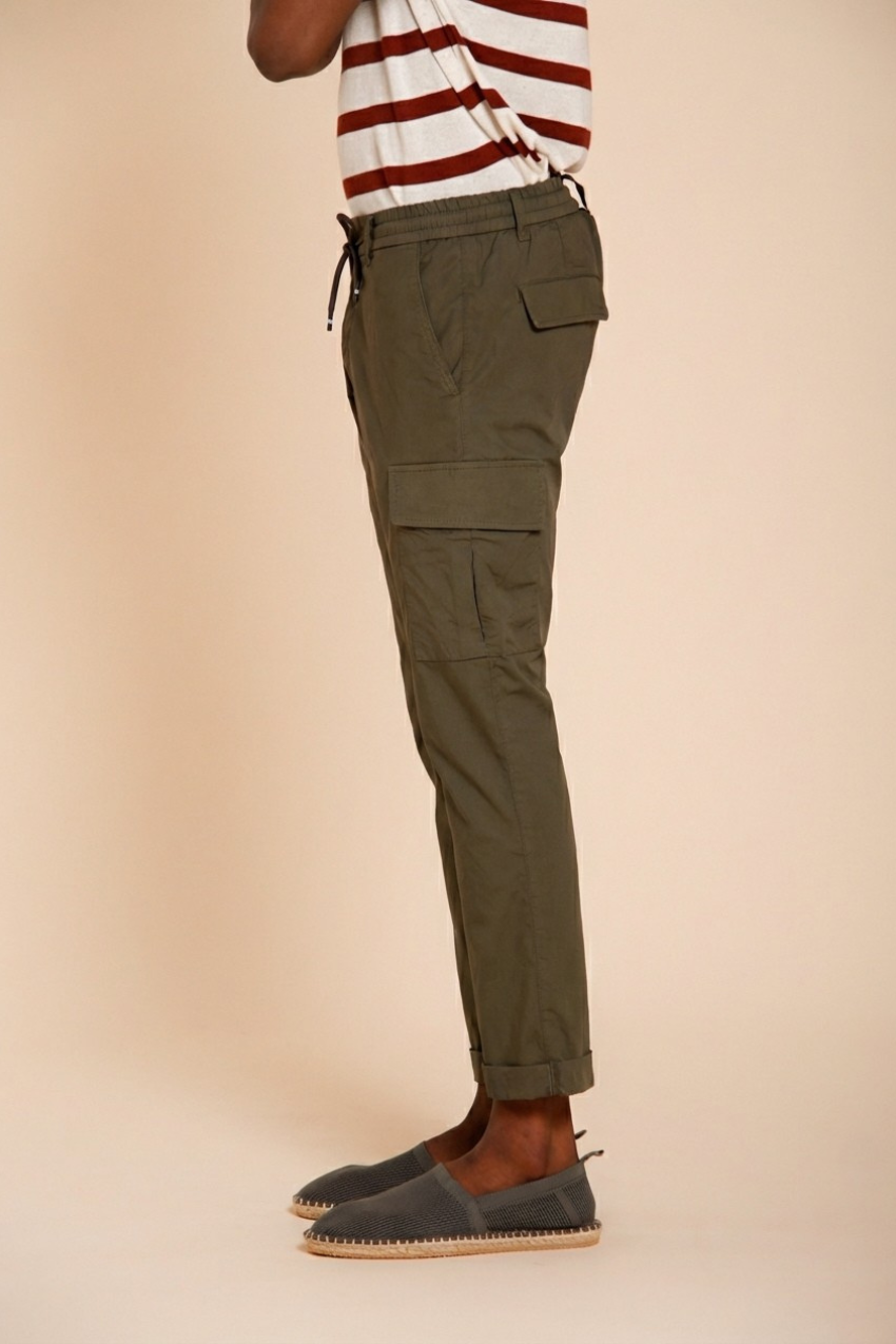 Chile Jogger Herren Cargohose aus Lyocell und Baumwolle Fallschirmstoff extra slim fit