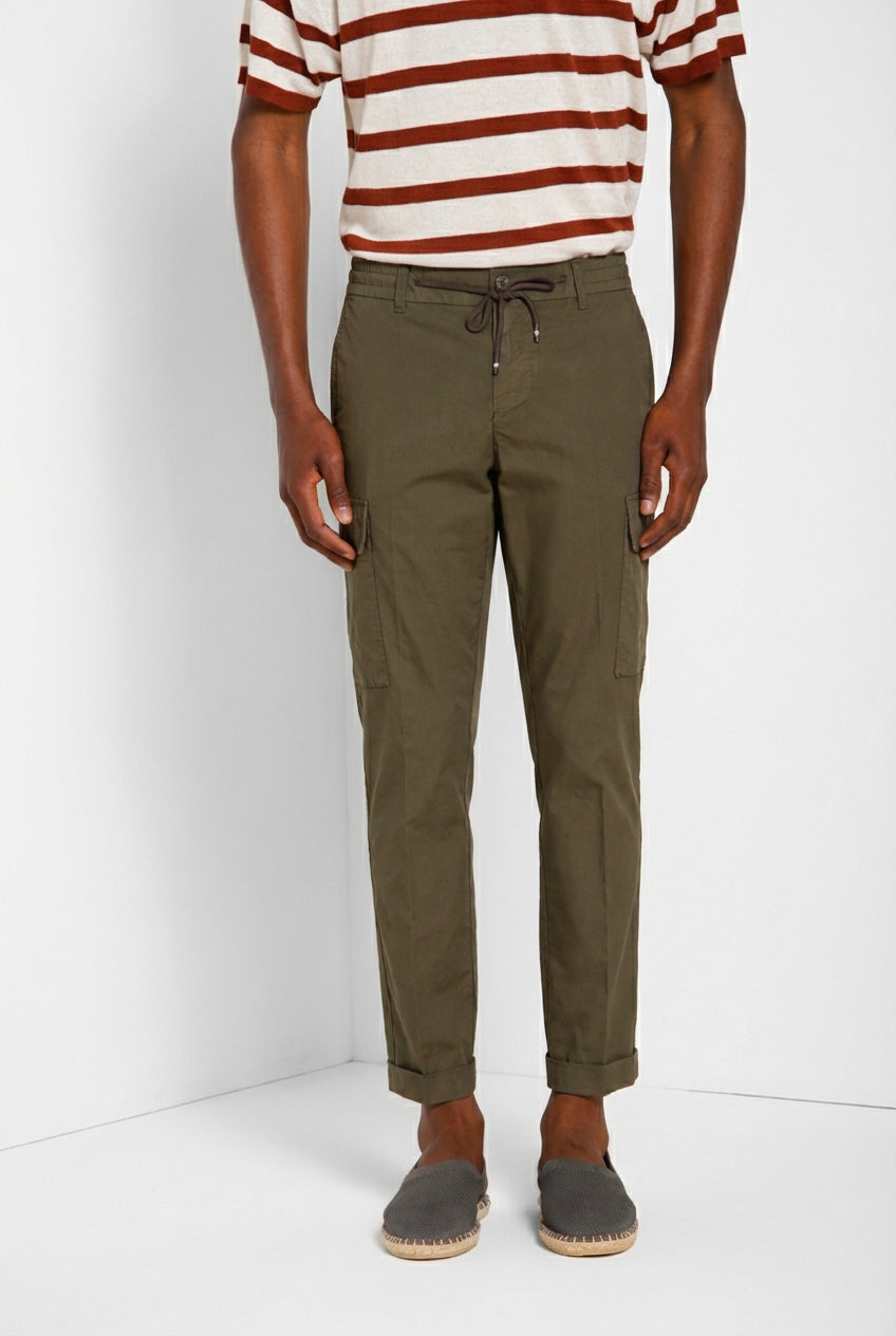 Chile Jogger Herren Cargohose aus Lyocell und Baumwolle Fallschirmstoff extra slim fit