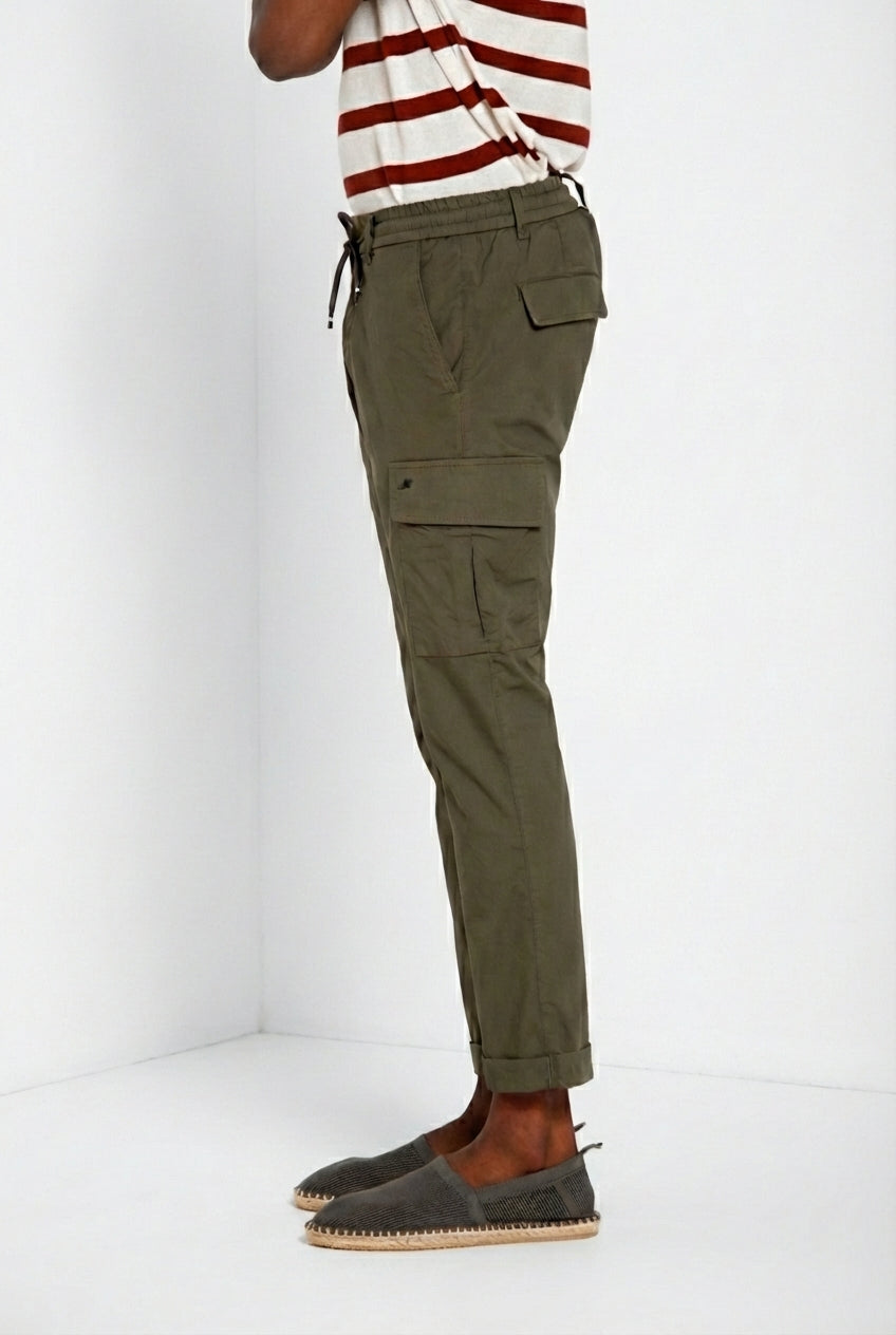 Chile Jogger Herren Cargohose aus Lyocell und Baumwolle Fallschirmstoff extra slim fit