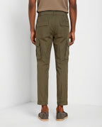 Chile Jogger pantalone cargo uomo in tela paracadute lyocell e cotone extra slim fit