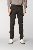 Bolivia  pantalone cargo uomo in gabardina regular fit