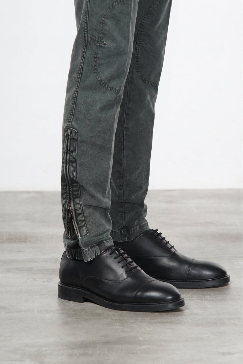 Bolivia pantalone cargo uomo in gabardina regular fit