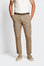 Chile pantalone cargo uomo in gabardina stretch regular fit