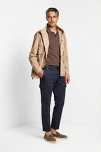 Chile pantalone cargo uomo in gabardina stretch regular fit