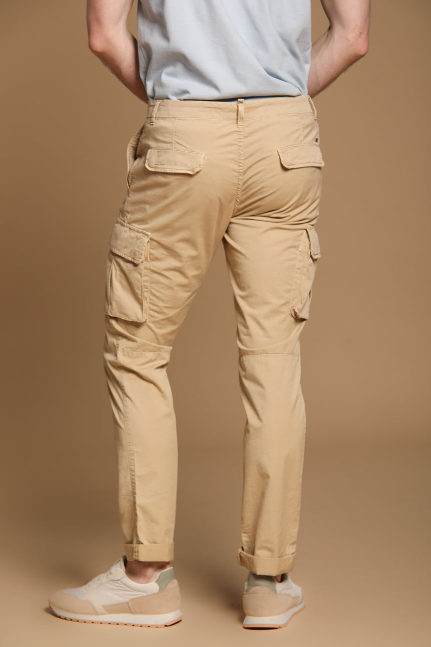 Chile pantalone cargo uomo in cotone pima regular fit