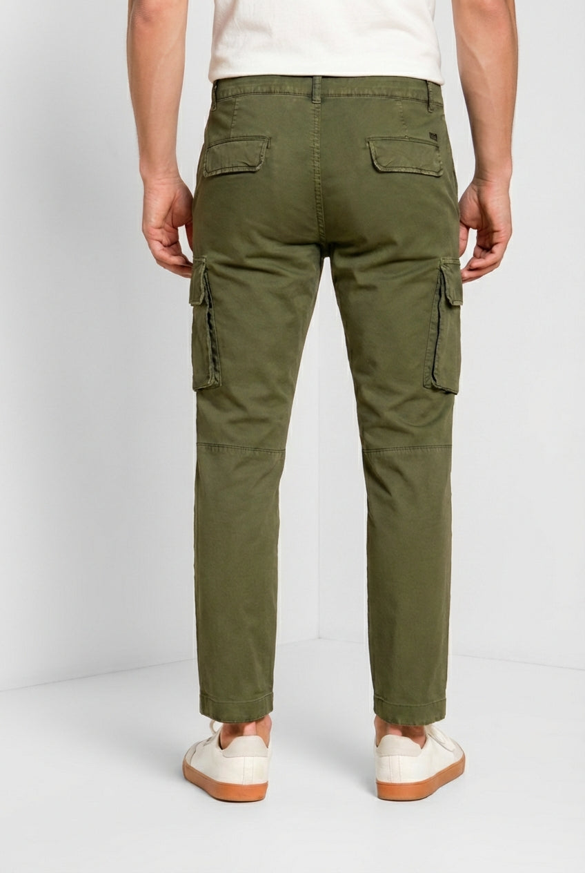 Chile Hose Cargo Herren aus Stretch-Gabardine regular fit