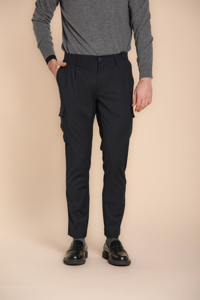 Chile 2 Pinces Herren-Cargohose aus Wolle regular fit