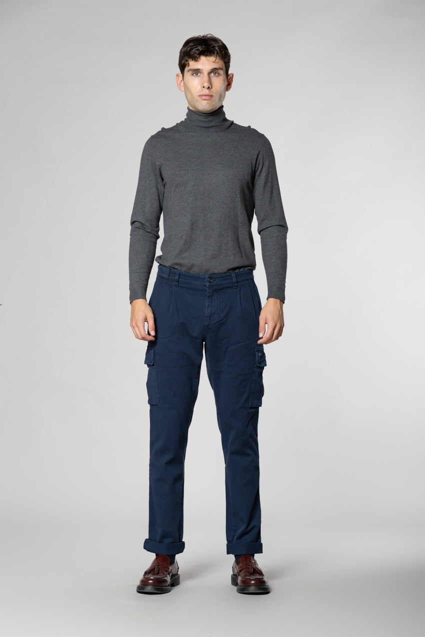 Chile 2 Pinces Herren-Cargohose aus Wolle regular fit