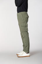 Chile 2 Pinces pantalone cargo in bull regular fit