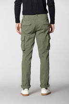 Chile 2 Pinces pantalone cargo in bull regular fit