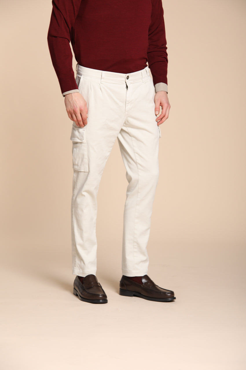 Chile 2 Pinces Herren-Cargohose aus Wolle regular fit